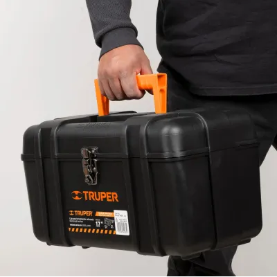 Caja De Herramientas Industrial De 43 Cm Con Charola Truper