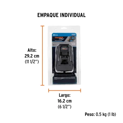 Cargador Para Baterías Truper Max-ba4 Ion Litio 20 V Max