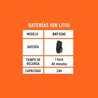 Cargador Para Taladro Truper Tali-12ac