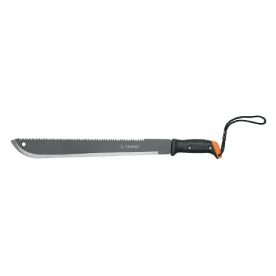Machete Doble Filo 18” Acero Templado Truper 5dpp Comfort