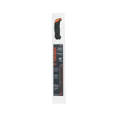 Machete Doble Filo 18” Acero Templado Truper 5dpp Comfort