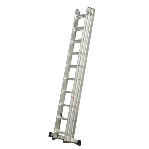 Escalera Aluminio Ferrawyy Extensible 5.8 m 3x8 Peldaños (ESA38E)