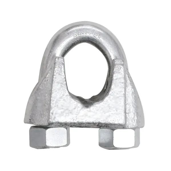 Perro Para Cable Guaya 3/8' Hierro Surtek Anticorrosión (PER5)