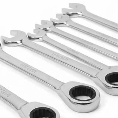 Set 15 Llaves Ratchet Combinadas Urrea 8mm-24mm Profesional