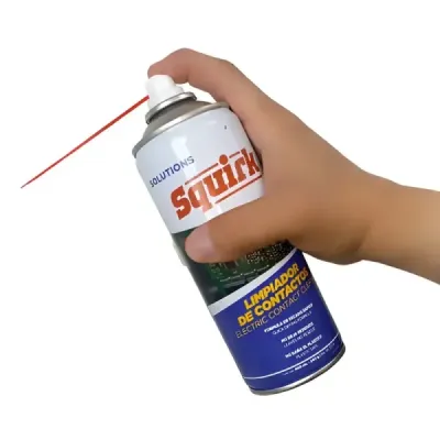 Aerosol Limpiador Contactos Electrónicos 400 ml Squirk