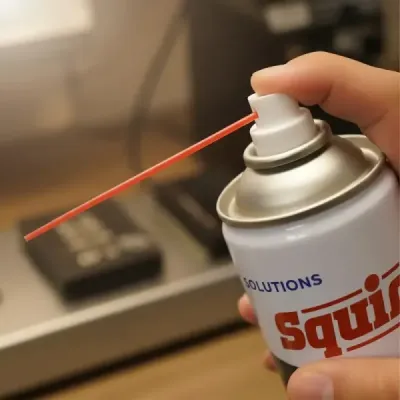 Aerosol Limpiador Contactos Electrónicos 400 ml Squirk