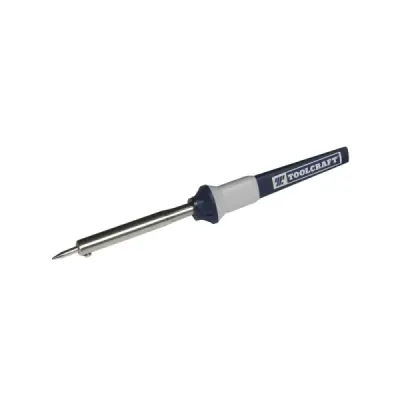 Cautín Profesional Tipo Lápiz 45 W Toolcraft Con Accesorios