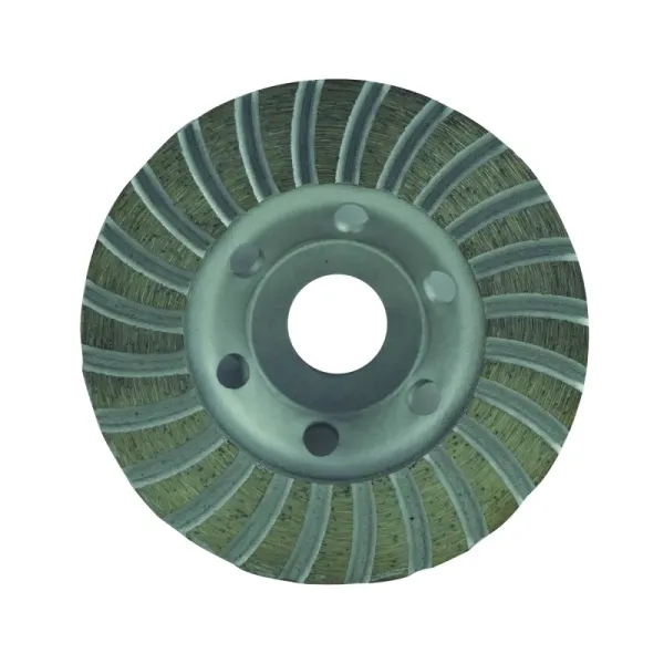 Disco Copa Diamante Turbo 4' Toolcraft Eje 7/8' 14.500 Rpm (TC5625)