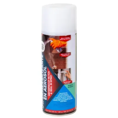 Impermeabilizante Aerosol Blanco Toolcraft De 400 Ml
