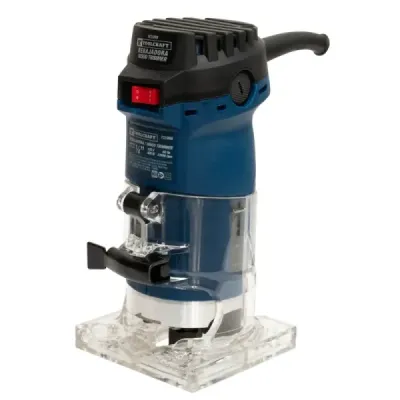 Ruteadora De 1/4' 500 W Toolcraft Con Velocidad Variable