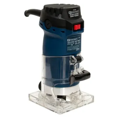 Ruteadora De 1/4' 500 W Toolcraft Con Velocidad Variable