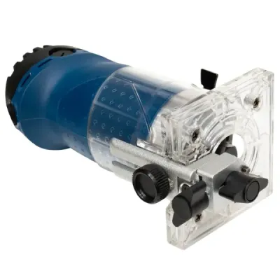 Ruteadora De 1/4' 500 W Toolcraft Con Velocidad Variable