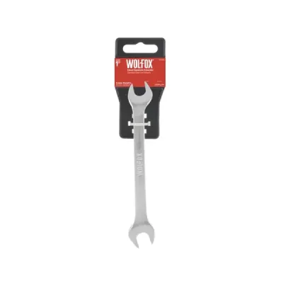 Llave Boca Fija De 5/16' X 3/8' Wolfox Acabado Cromado