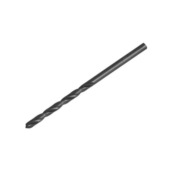 5 Brocas Acero Hss 1/2' X 6' Wolfox Óxido Negro (WF0225)