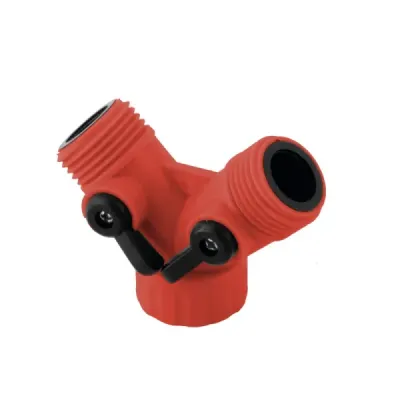 Conector Tipo Y Para Llave De Agua Wolfox Cuerpo En Abs