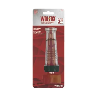 Boquilla De Riego Plástica 4' Wolfox Conexión De 3/4'