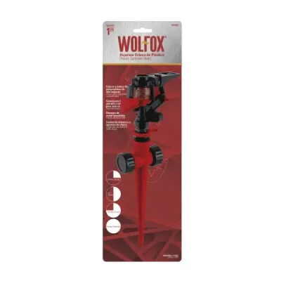 Aspersor Plástico 2 Vías 40 A 50 Psi Wolfox Entrada 3/4'