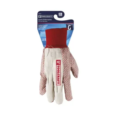 Guantes De Tela Antiderrapante Unitalla Toolcraft Jardinería