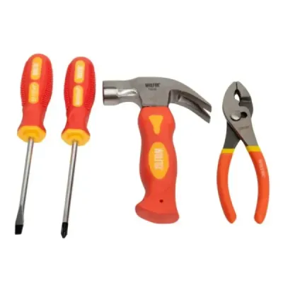 Juego De 4 Herramientas Variadas Wolfox Con Mangos Grip