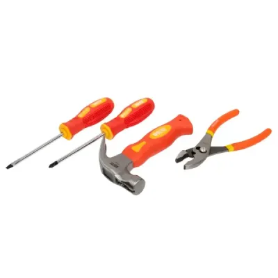 Juego De 4 Herramientas Variadas Wolfox Con Mangos Grip