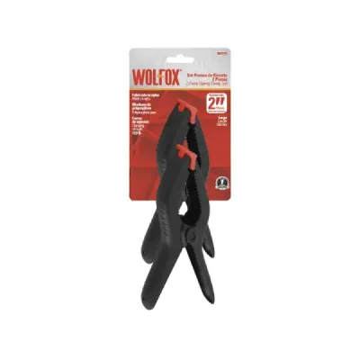 2 Prensas De Resorte De Nylon 2' Wolfox Sujeción 17.6 Lbs