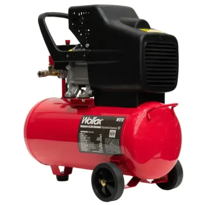 Compresor De Aire 24 L /wolfox Lubricado De 2.5 Hp
