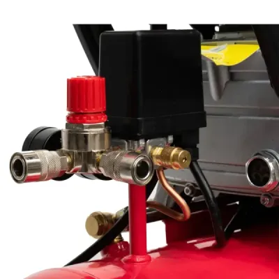 Compresor De Aire 24 L /wolfox Lubricado De 2.5 Hp
