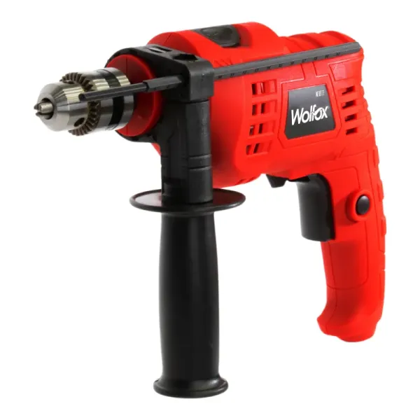 Taladro Percutor 500 W De 3/8' Wolfox Velocidad Variable (WF0777)