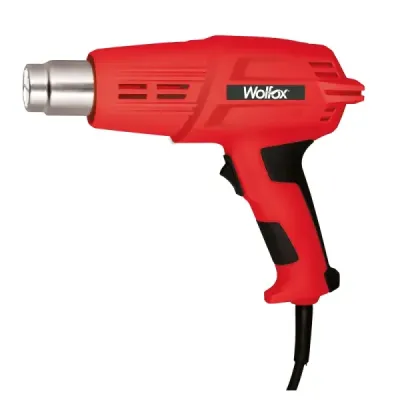 Pistola De Calor 1.600 W Wolfox 300°c A 500°c De Varios Usos