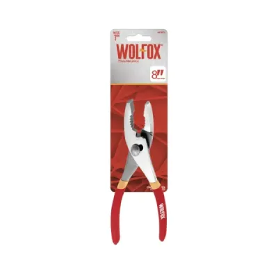 Alicate De Chofer Presión 6' Wolfox Con Mangos De Vinil