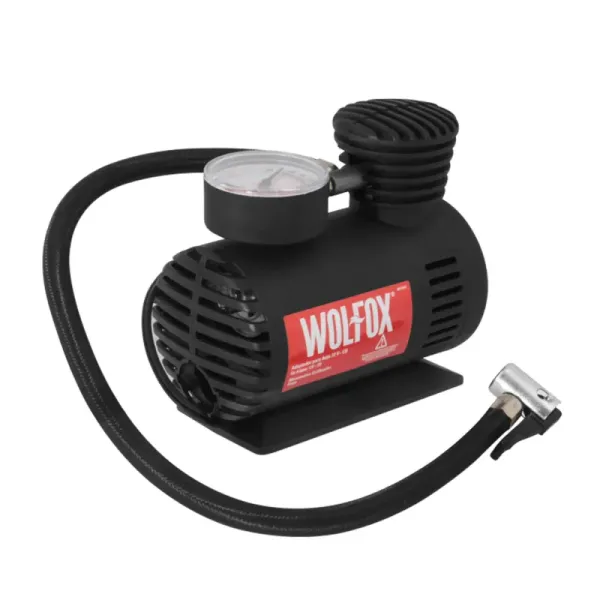 Mini Compresor De Aire 300 Psi Wolfox Para Carro 12 V (WF1011)