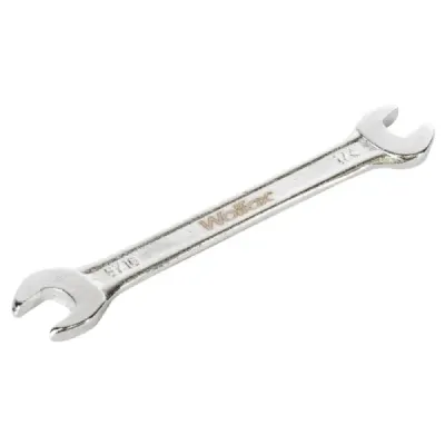 Llave Boca Fija De 1/4' X 5/16' Wolfox Acabado Cromado