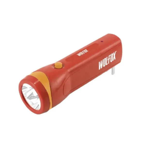 Linterna Recargable 35 Lm Wolfox Con De Cuerpo Abs Y 1 Led (WF1637)