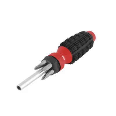 Juego De Destornillador Tipo Ratchet Wolfox Con 6 Puntas