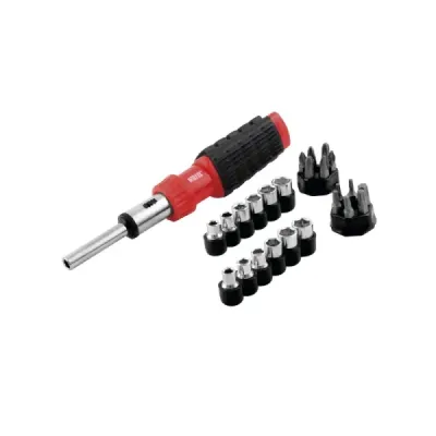 Juego De Destornillador Tipo Ratchet Wolfox De 34 Piezas