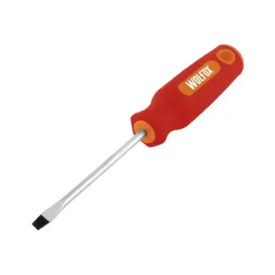 Destornillador De Pala 1/4' X 4' Wolfox Punta Magnética