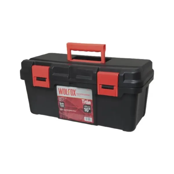 Caja De Herramientas De 48 Cm Wolfox Con Charola (WF3270)