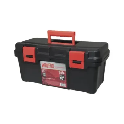 Caja De Herramientas De 56 Cm Wolfox Con Charola