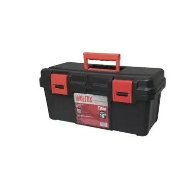 Caja De Herramientas De 41 Cm Wolfox Con Charola