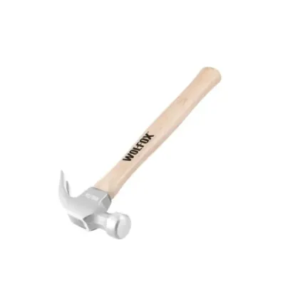 Martillo De Uña Curva 16 Oz Wolfox Con Mango De Madera