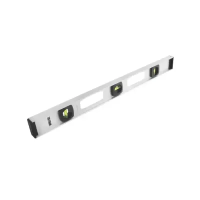 Nivel De Aluminio 18' Con 3 Gotas Wolfox Y Ventana Superior