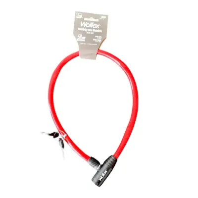 Candado Para Bicicleta 58 Cm Wolfox Resistente Al Los Cortes