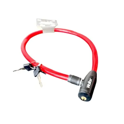 Candado Para Bicicleta 58 Cm Wolfox Resistente Al Los Cortes
