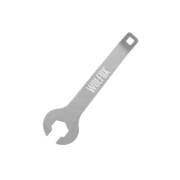 Llave Para Tanque Pipeta De Gas Wolfox De 7/8' En Acero (WF9661)