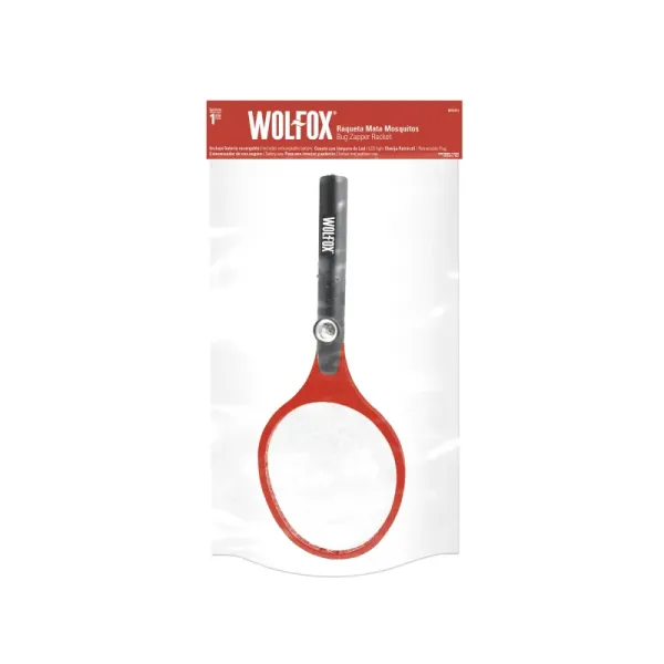 Raqueta Mata Mosquitos Recargable Wolfox Con Luz Led (WF9731)