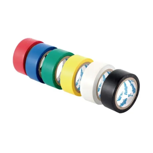 Set De 6 Cintas De Aislar 6 Metros Fulgore De Varios Colores (FP0020)