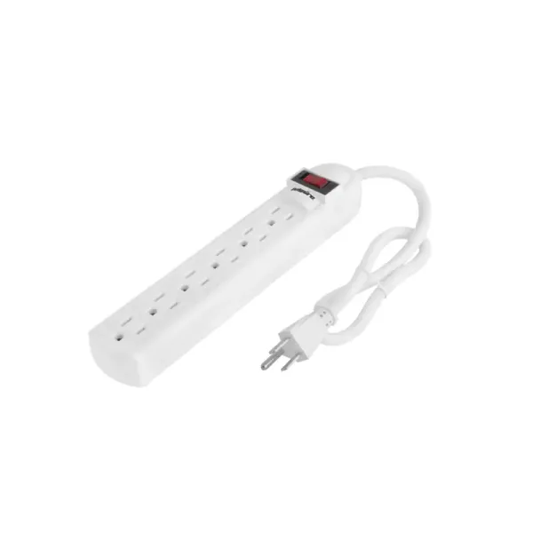 Multitoma De 6 Contactos Fulgore Con Supresor De 110 J (FU0175)