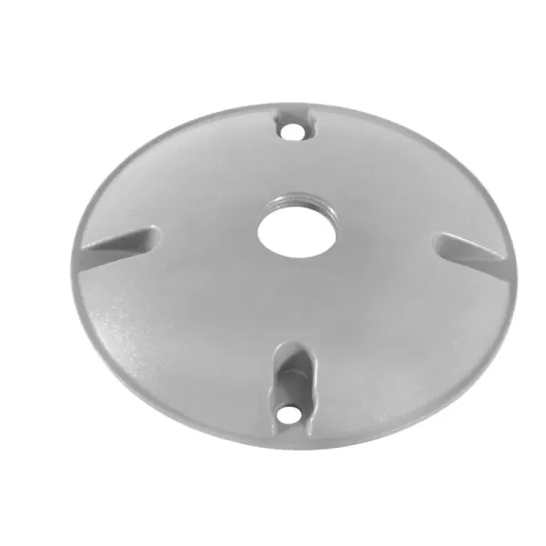 Tapa Para Rosetas Circular Intemperie Fulgore De 1 Toma (FU0288)