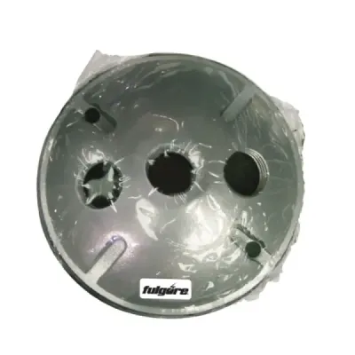Tapa Para Rosetas Circular Intemperie Fulgore De 3 Tomas