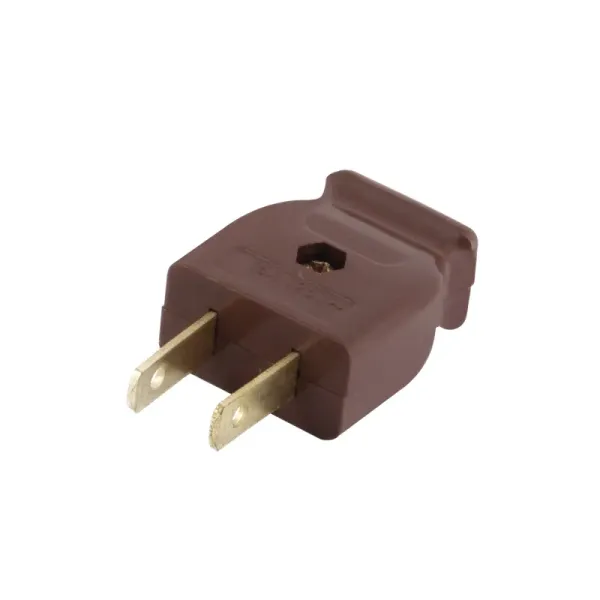 Clavija De Plástico Y Hule Café Fulgore 110 V - 125 V (FU0313)